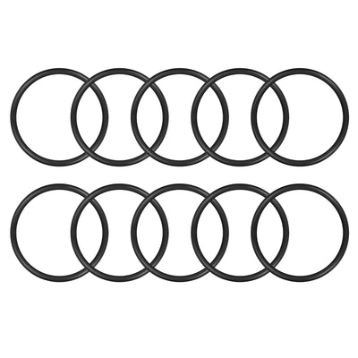 uxcell Uxcell O-Rings Nitrile Rubber 80mm x 90mm x 5mm Seal Rings Sealing Gasket 10pcs