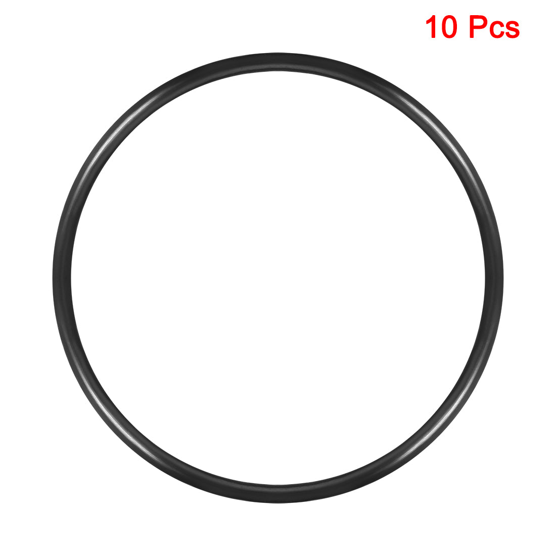 uxcell Uxcell O-Rings Nitrile Rubber 100mm x 110mm x 5mm Seal Rings Sealing Gasket 10pcs