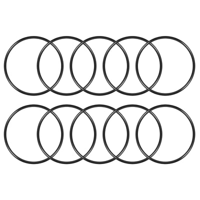 uxcell Uxcell O-Rings Nitrile Rubber 100mm x 110mm x 5mm Seal Rings Sealing Gasket 10pcs