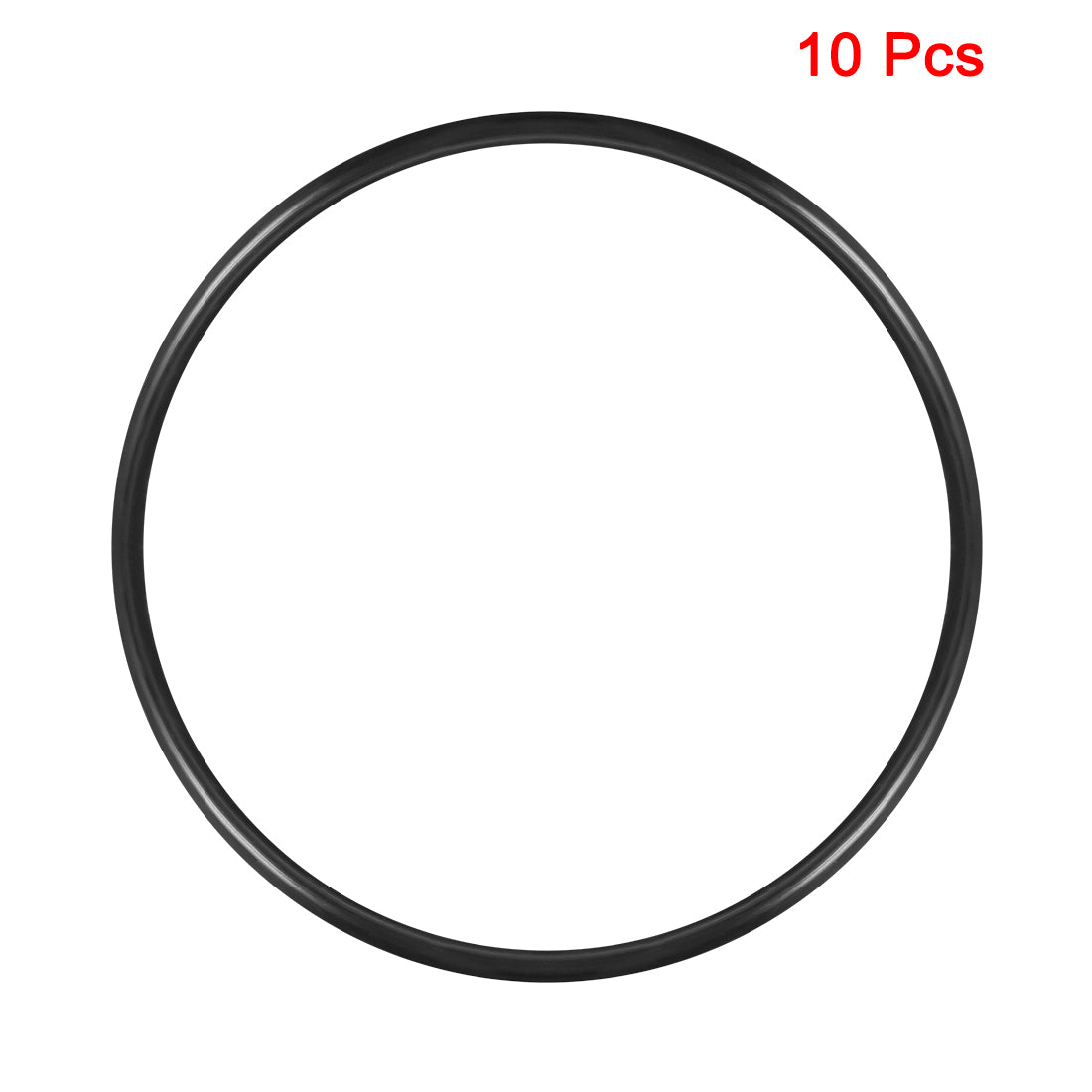 uxcell Uxcell O-Rings Nitrile Rubber 130mm x 140mm x 5mm Seal Rings Sealing Gasket 10pcs