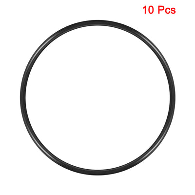 Harfington Uxcell O-Rings Nitrile Rubber 130mm x 140mm x 5mm Seal Rings Sealing Gasket 10pcs