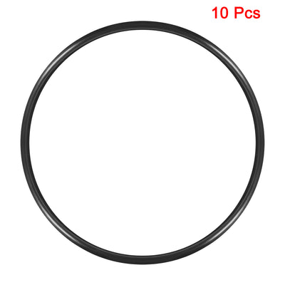 Harfington Uxcell O-Rings Nitrile Rubber 140mm x 150mm x 5mm Seal Rings Sealing Gasket 10pcs