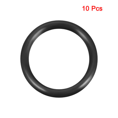 Harfington Uxcell O-Rings Nitrile Rubber 33.6mm x 45mm x 5.7mm Seal Rings Sealing Gasket 10pcs
