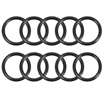 uxcell Uxcell O-Rings Nitrile Rubber 33.6mm x 45mm x 5.7mm Seal Rings Sealing Gasket 10pcs