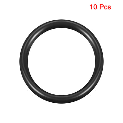 Harfington Uxcell O-Rings Nitrile Rubber 38.6mm x 50mm x 5.7mm Seal Rings Sealing Gasket 10pcs
