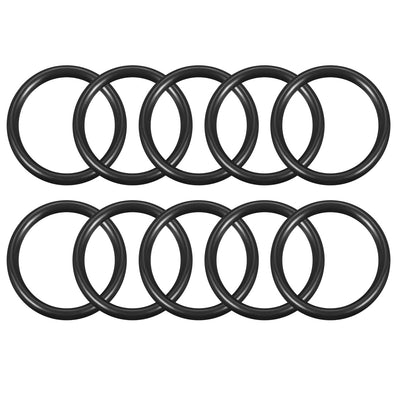 uxcell Uxcell O-Rings Nitrile Rubber 38.6mm x 50mm x 5.7mm Seal Rings Sealing Gasket 10pcs