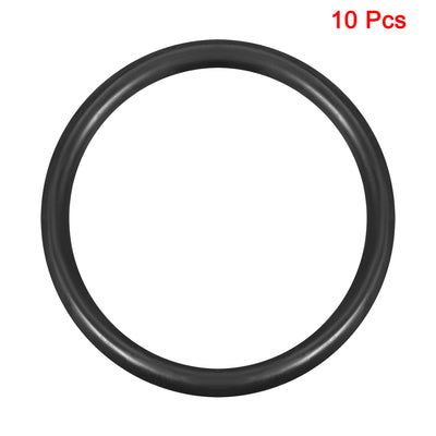 Harfington Uxcell O-Rings Nitrile Rubber 58.6mm x 70mm x 5.7mm Seal Rings Sealing Gasket 10pcs