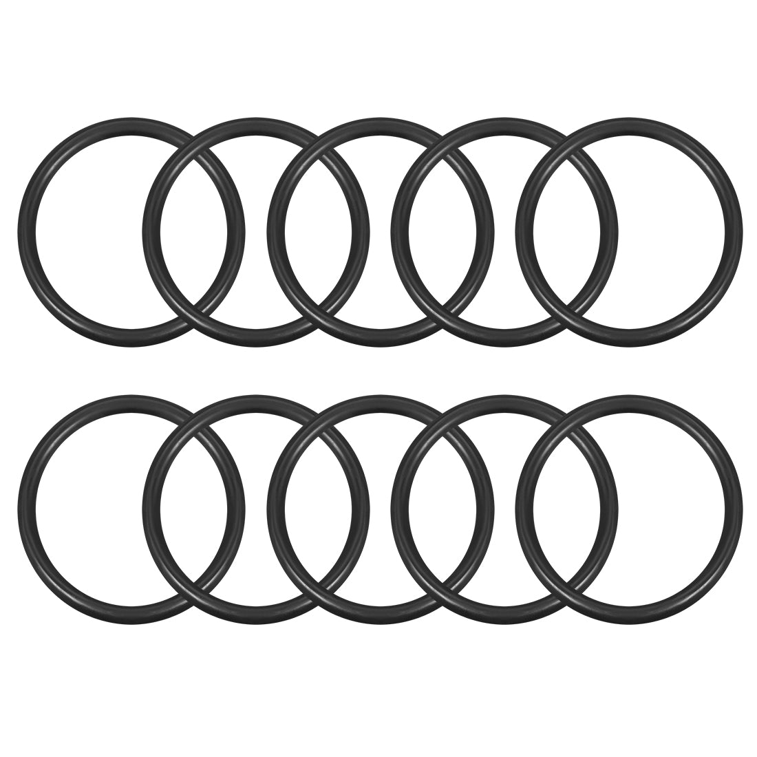 uxcell Uxcell O-Rings Nitrile Rubber 58.6mm x 70mm x 5.7mm Seal Rings Sealing Gasket 10pcs