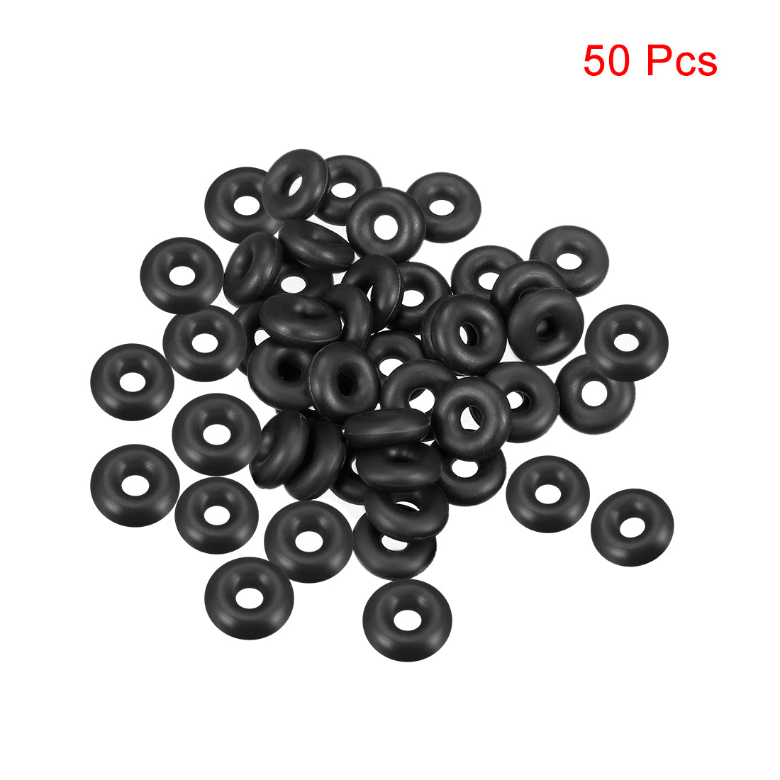 uxcell Uxcell O-Rings Nitrile Rubber 4mm x 11mm x 3.5mm Seal Rings Sealing Gasket 50pcs