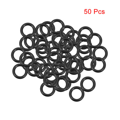 Harfington Uxcell O-Rings Nitrile Rubber 15mm x 22mm x 3.5mm Seal Rings Sealing Gasket 50pcs