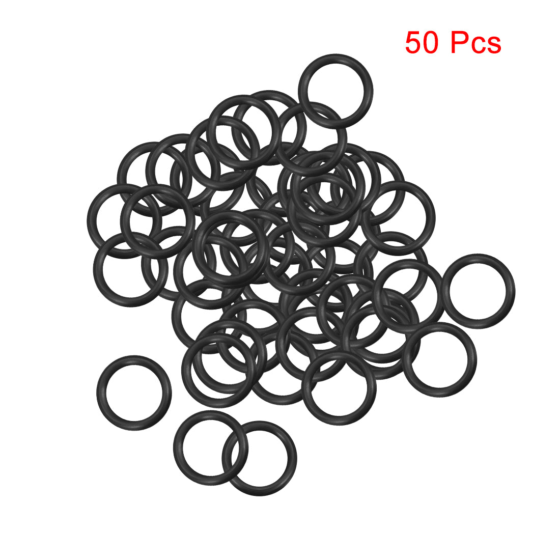 uxcell Uxcell O-Rings Nitrile Rubber 17mm x 24mm x 3.5mm Seal Rings Sealing Gasket 50pcs