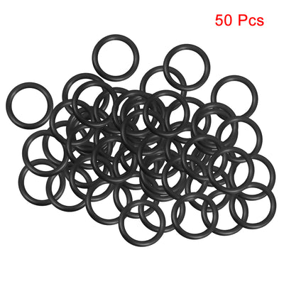 Harfington Uxcell O-Rings Nitrile Rubber 23mm x 30mm x 3.5mm Seal Rings Sealing Gasket 50pcs