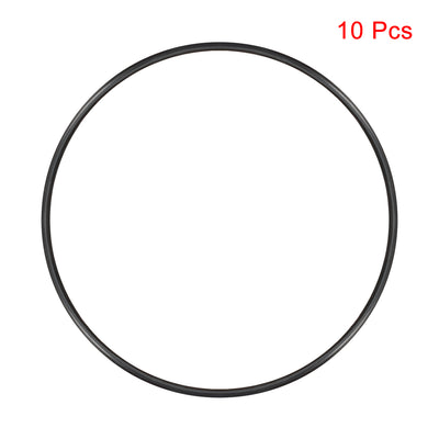 Harfington Uxcell O-Rings Nitrile Rubber 118mm x 125mm x 3.5mm Seal Rings Sealing Gasket 10pcs