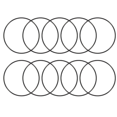 uxcell Uxcell O-Rings Nitrile Rubber 118mm x 125mm x 3.5mm Seal Rings Sealing Gasket 10pcs