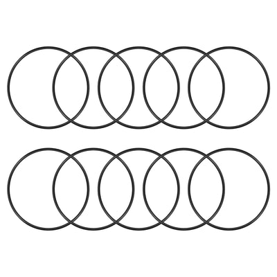 uxcell Uxcell O-Rings Nitrile Rubber 128mm x 135mm x 3.5mm Seal Rings Sealing Gasket 10pcs