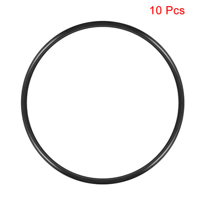 Harfington Uxcell O-Rings Nitrile Rubber 133mm x 140mm x 3.5mm Seal Rings Sealing Gasket 10pcs