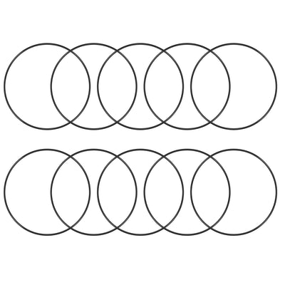 uxcell Uxcell O-Rings Nitrile Rubber 193mm x 200mm x 3.5mm Seal Rings Sealing Gasket 10pcs