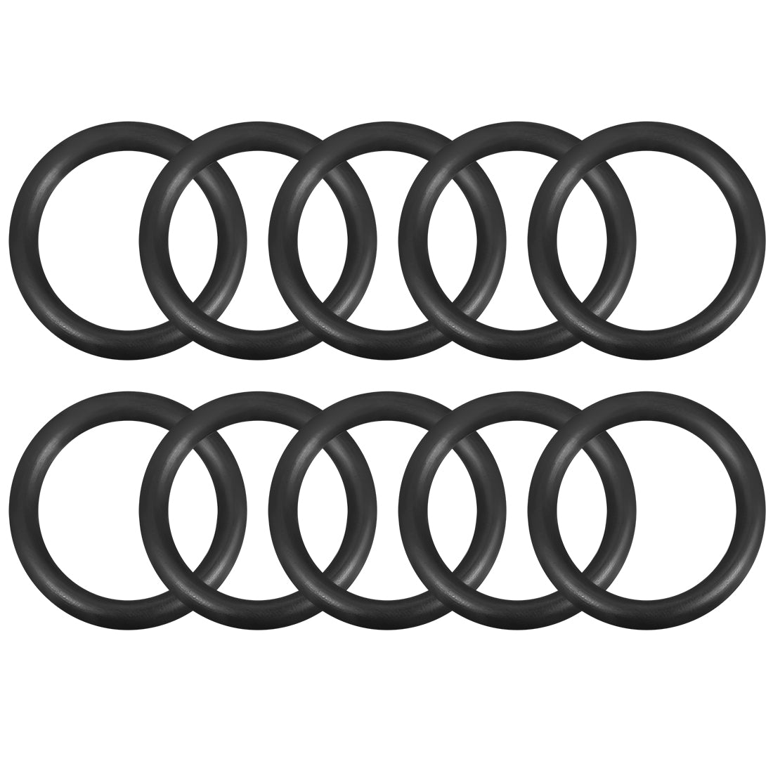 uxcell Uxcell O-Rings Nitrile Rubber 22mm x 30mm x 4mm Seal Rings Sealing Gasket 10pcs