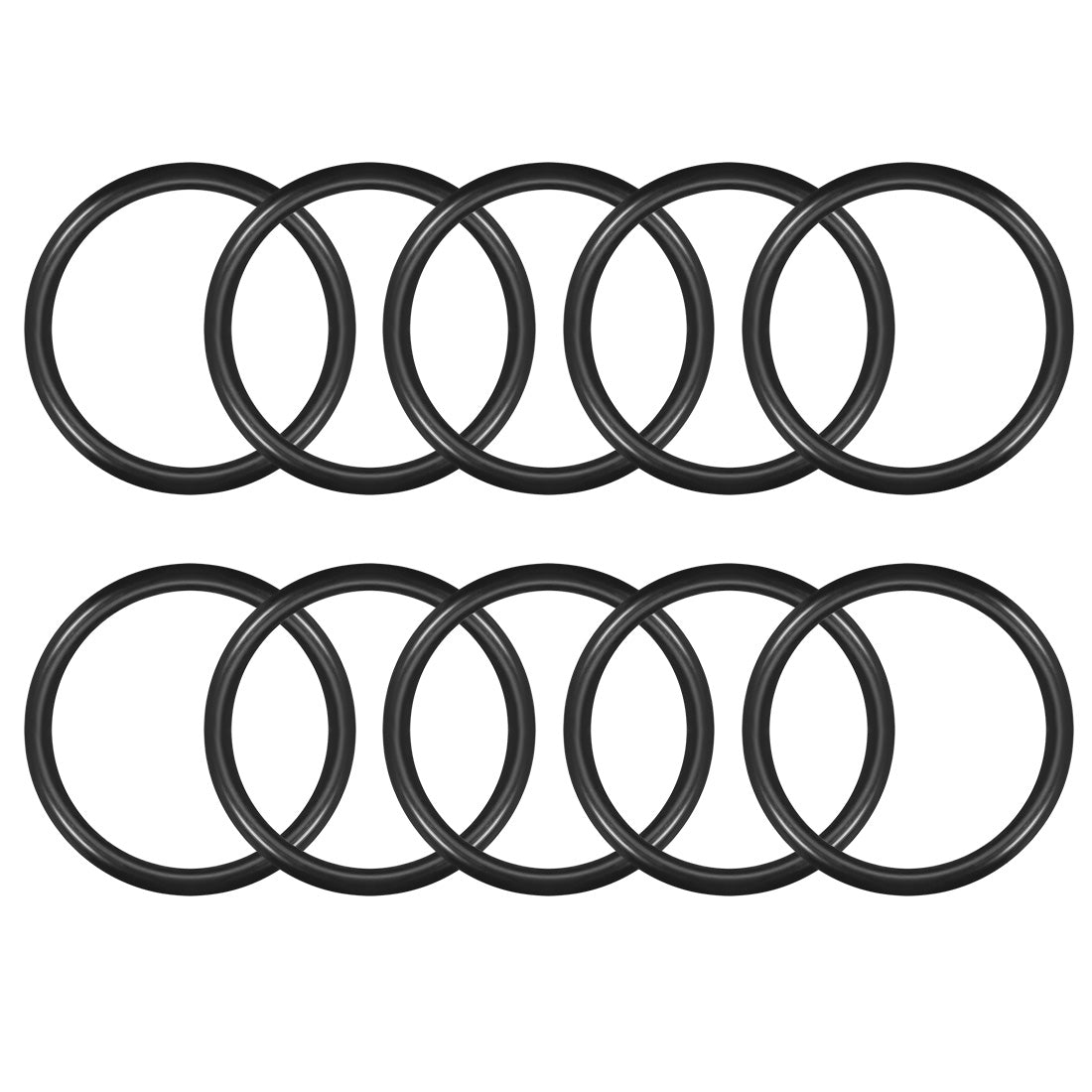 uxcell Uxcell O-Rings Nitrile Rubber 47mm x 55mm x 4mm Seal Rings Sealing Gasket 10pcs