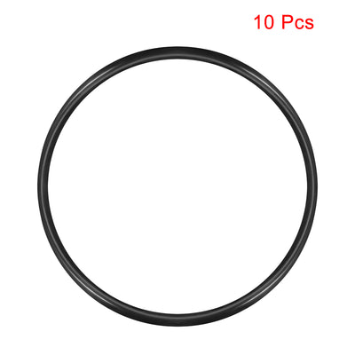 Harfington Uxcell O-Rings Nitrile Rubber 82mm x 90mm x 4mm Seal Rings Sealing Gasket 10pcs