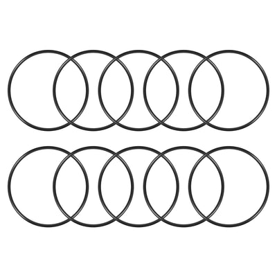 uxcell Uxcell O-Rings Nitrile Rubber 127mm x 135mm x 4mm Seal Rings Sealing Gasket 10pcs