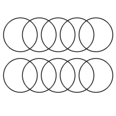 uxcell Uxcell O-Rings Nitrile Rubber 142mm x 150mm x 4mm Seal Rings Sealing Gasket 10pcs