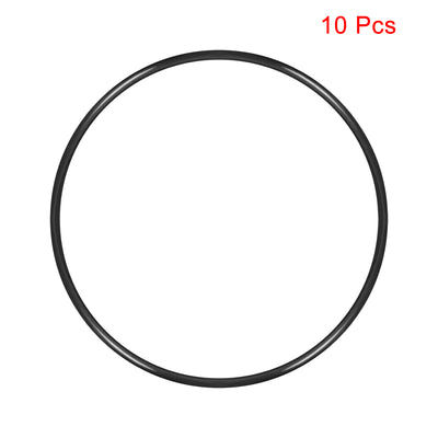 Harfington Uxcell O-Rings Nitrile Rubber 157mm x 165mm x 4mm Seal Rings Sealing Gasket 10pcs