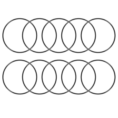 uxcell Uxcell O-Rings Nitrile Rubber 157mm x 165mm x 4mm Seal Rings Sealing Gasket 10pcs