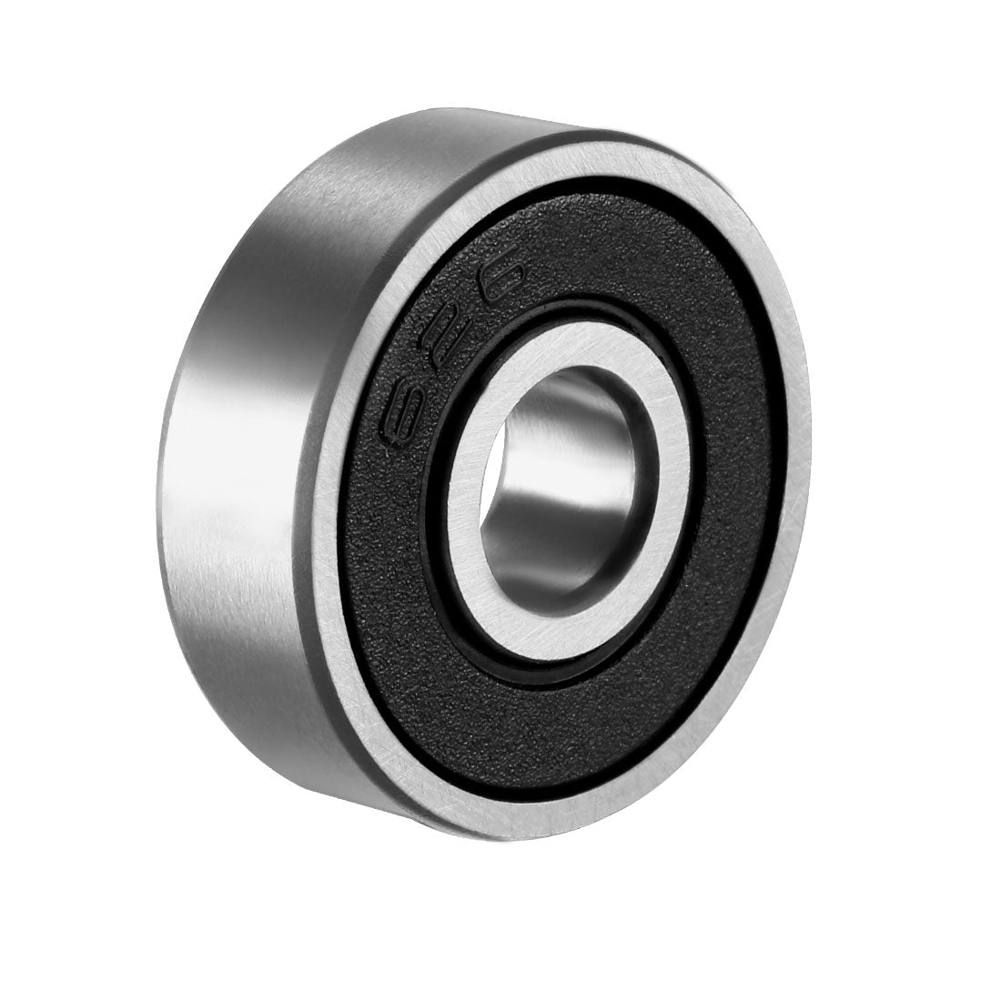 Harfington Deep Groove Ball Bearing 626-2RS Double Sealed, 6mm x 19mm x 6mm Chrome Steel Bearings