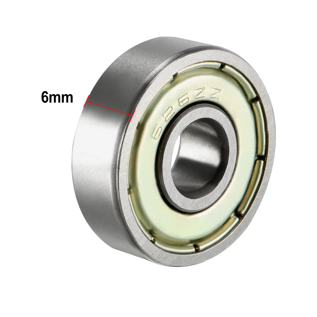 uxcell Deep Groove Ball Bearings  Metric Double Shielded Chrome Steel P0 Z2