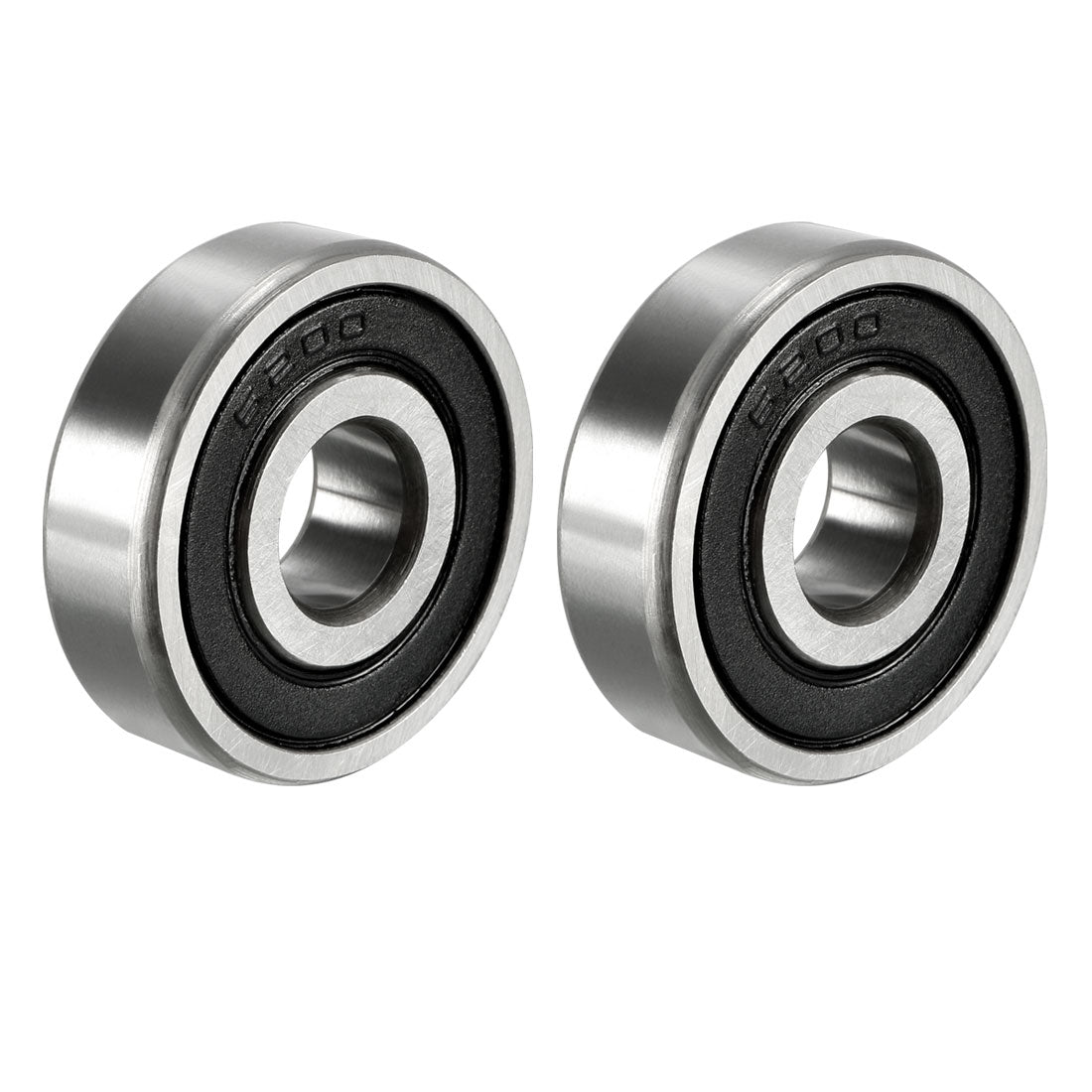 uxcell Uxcell Deep Groove Ball Bearings Metric Double Sealed High Carbon Steel Z1 Bearing