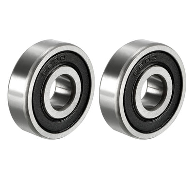 Harfington Uxcell Deep Groove Ball Bearings Metric Double Sealed High Carbon Steel Z1 Bearing