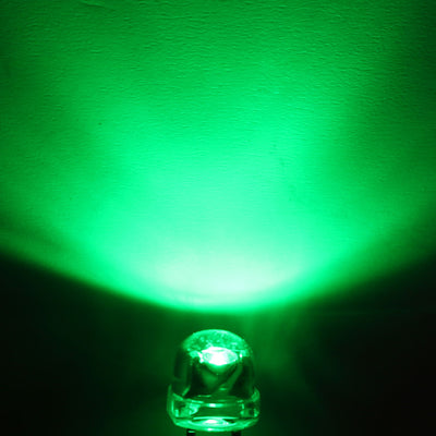 Harfington Uxcell 5 Colors x 200 Pcs 5mm Red Green Blue Yellow White LED Diode Light Clear Straw Hat 20mA Lighting Bulb Lamp Electronic Component Emitting Diode 1000pcs