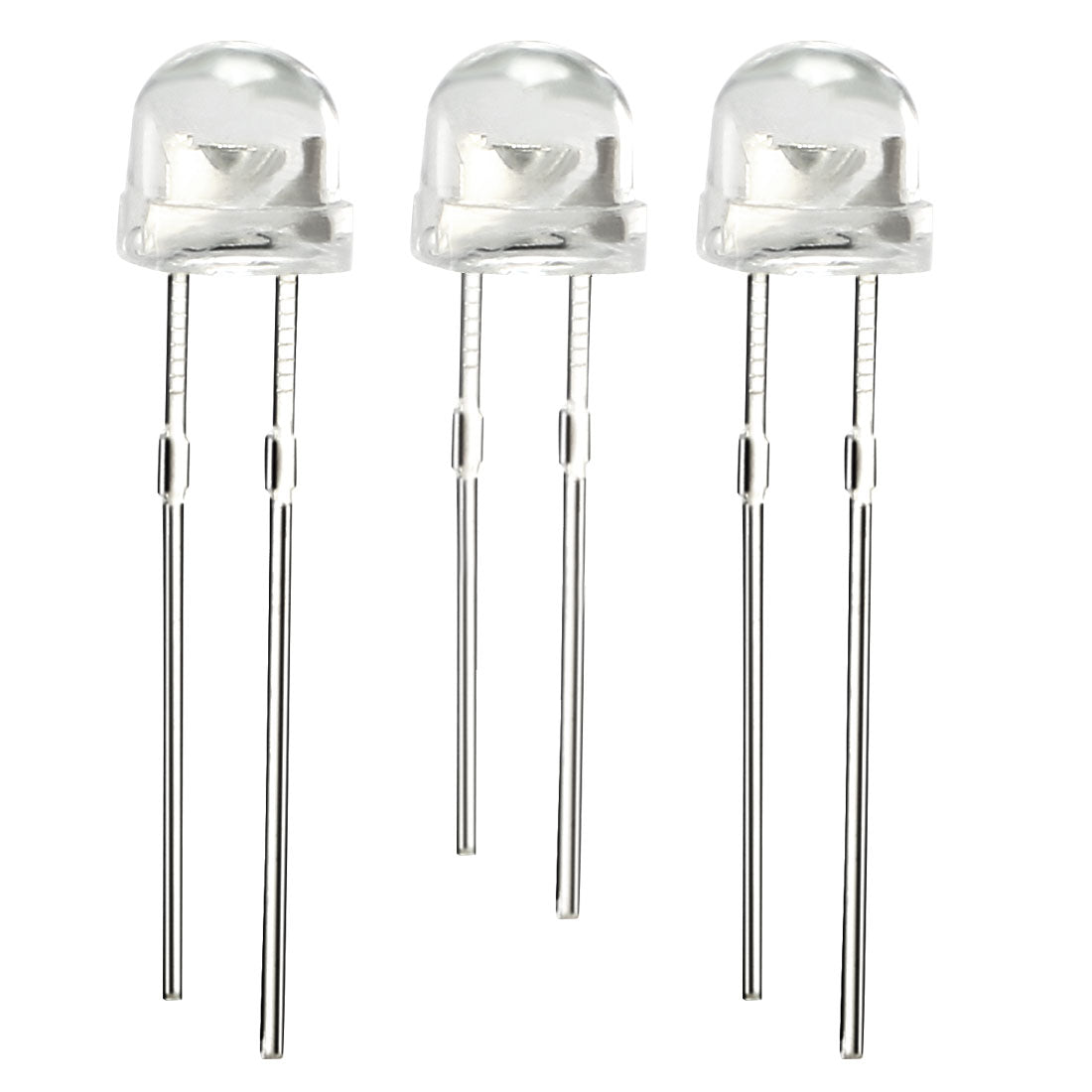 uxcell Uxcell 5 Colors x 200 Pcs 5mm Red Green Blue Yellow White LED Diode Light Clear Straw Hat 20mA Lighting Bulb Lamp Electronic Component Emitting Diode 1000pcs