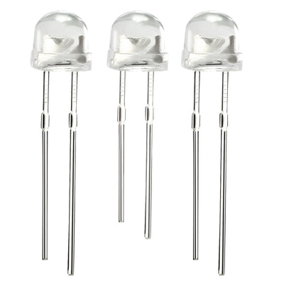 Harfington Uxcell 5 Colors x 200 Pcs 5mm Red Green Blue Yellow White LED Diode Light Clear Straw Hat 20mA Lighting Bulb Lamp Electronic Component Emitting Diode 1000pcs