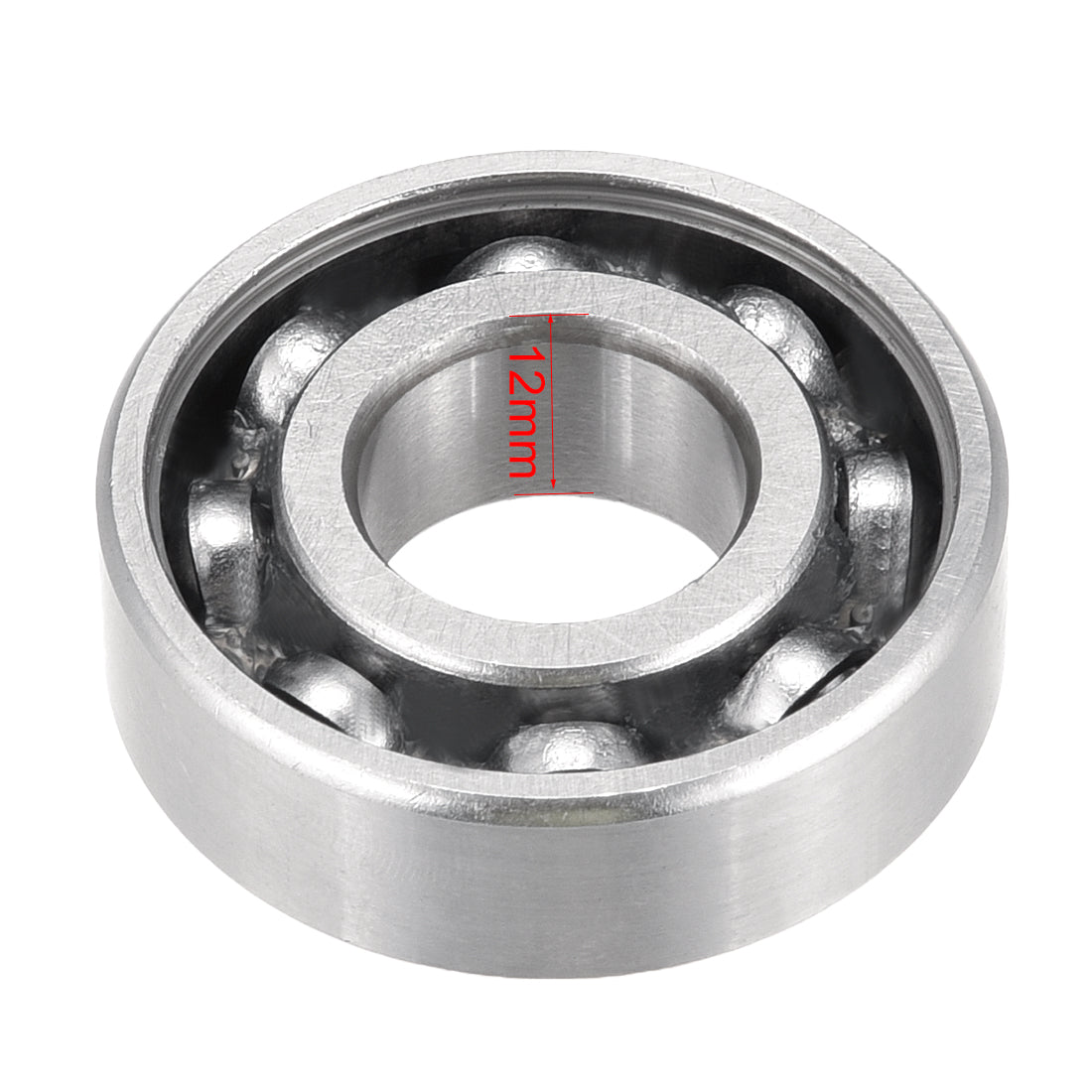 uxcell Uxcell Deep Groove Ball Bearings Metric Single Sealed Chrome Steel P0 Z2 Bearing