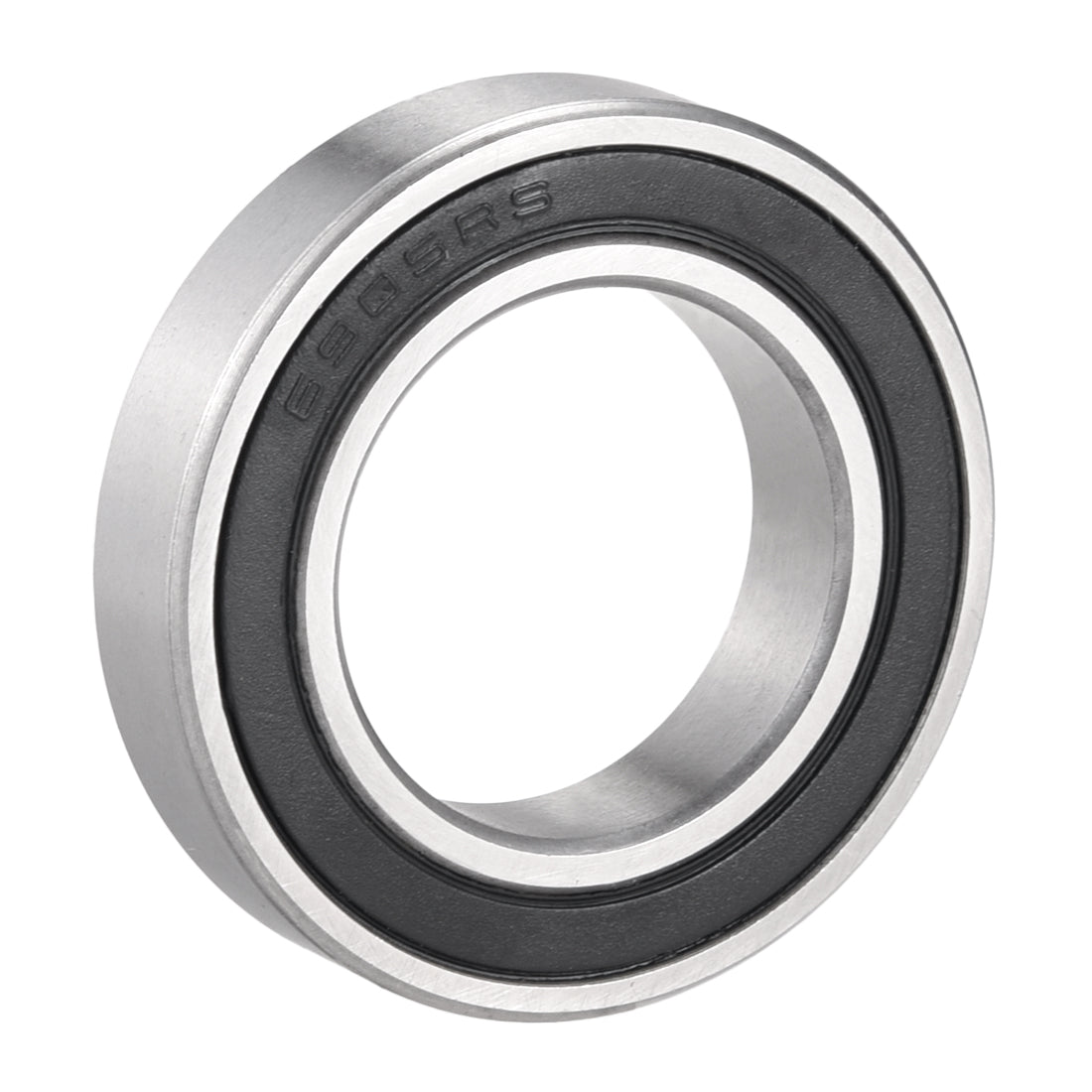 Harfington Deep Groove Ball Bearings Metric Single Sealed Chrome Steel P0 Z2