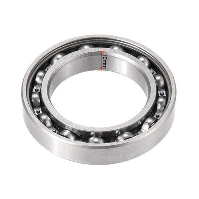 Harfington Deep Groove Ball Bearings Metric Single Sealed Chrome Steel P0 Z2