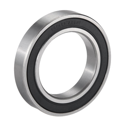 Harfington Deep Groove Ball Bearings Metric Single Sealed Chrome Steel P0 Z2
