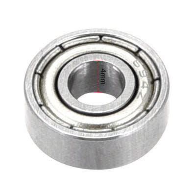 Harfington Uxcell Deep Groove Ball Bearings Metric Double Shield Chrome Steel P0 Z2