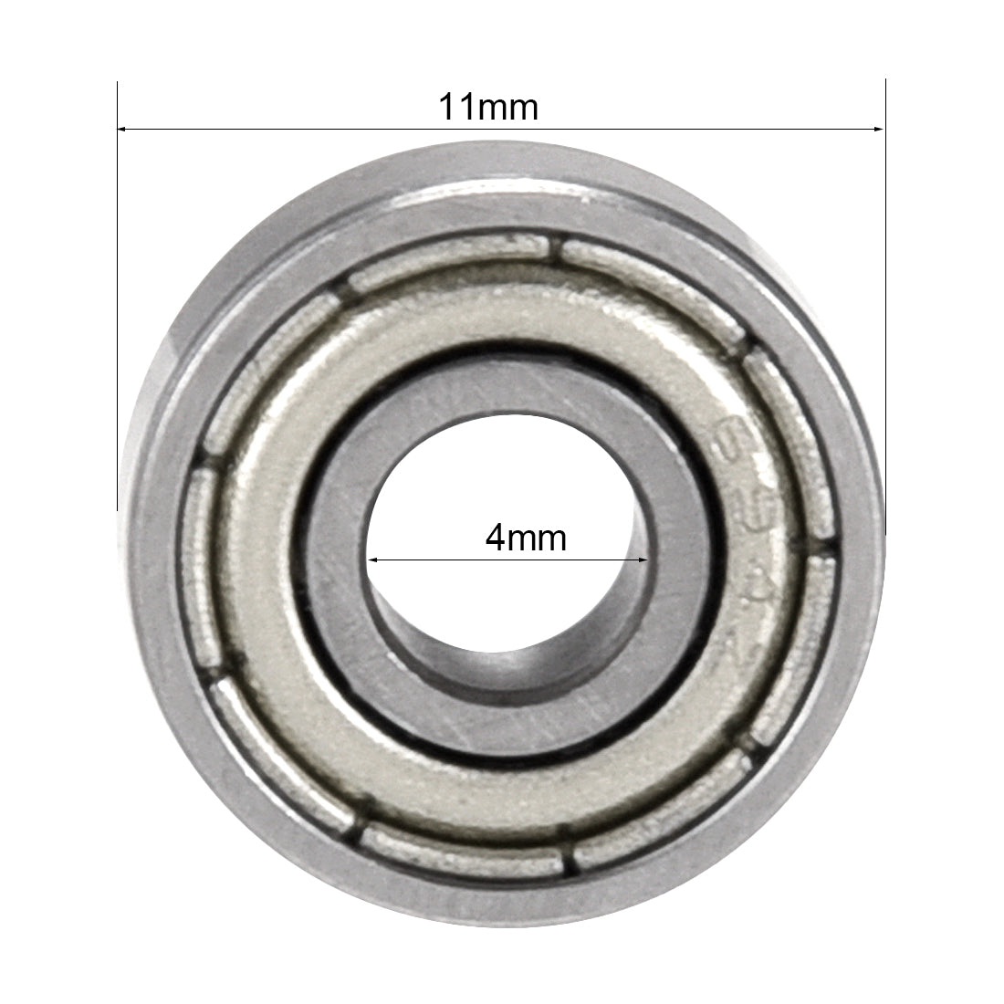 uxcell Uxcell Deep Groove Ball Bearings Metric Double Shield Chrome Steel P0 Z2