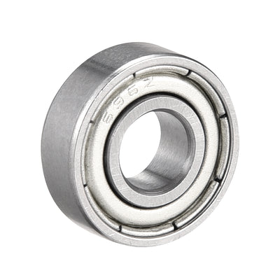 Harfington Deep Groove Ball Bearings  Metric Double Shielded Chrome Steel P0 Z2