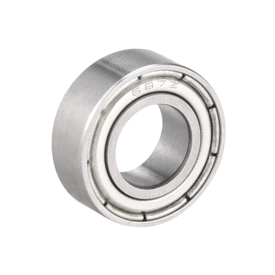 Harfington Deep Groove Ball Bearings  Metric Double Shielded Chrome Steel P0 Z2