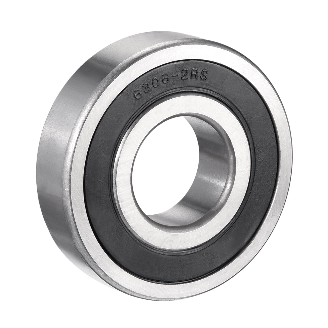 Harfington Deep Groove Ball Bearings Metric Single Sealed Chrome Steel P0 Z2