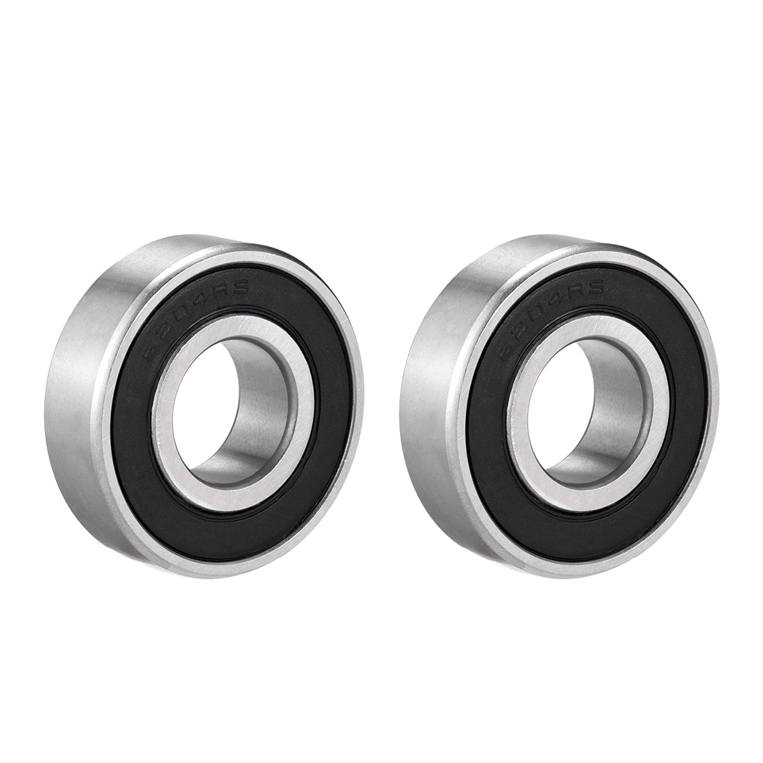 uxcell Uxcell Deep Groove Ball Bearings Metric Single Sealed Chrome Steel P0 Z2 Bearing