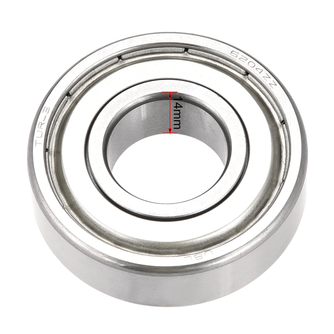 uxcell Uxcell Deep Groove Ball Bearings Metric Double Shield Chrome Steel P0 Z2