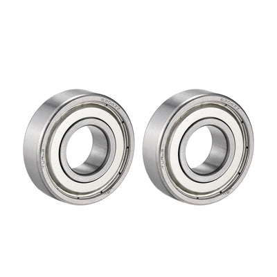 Harfington Uxcell Deep Groove Ball Bearings Metric Double Shield Chrome Steel P0 Z2