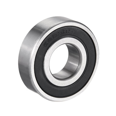 uxcell Uxcell Deep Groove Ball Bearing 6203-2RS Double Sealed, 17mm x 40mm x 12mm Chrome Steel Bearings