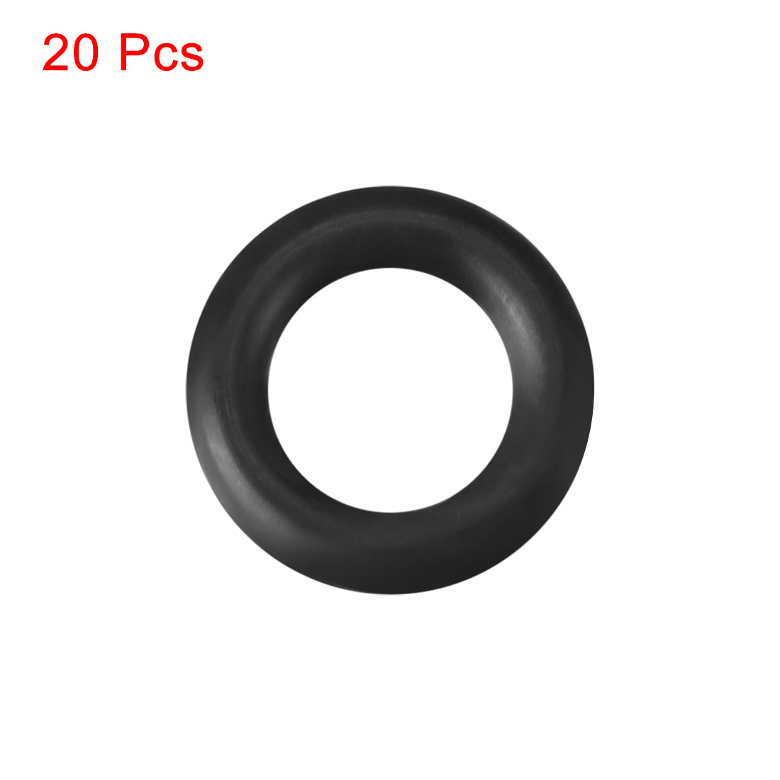 uxcell Uxcell O-Rings Nitrile Rubber 5.3mm x 8.9mm x 1.8mm Seal Rings Sealing Gasket 20pcs