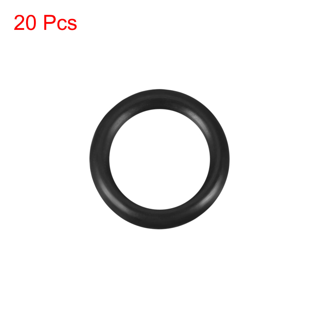 uxcell Uxcell O-Rings Nitrile Rubber 8mm x 11.6mm x 1.8mm Seal Rings Sealing Gasket 20pcs